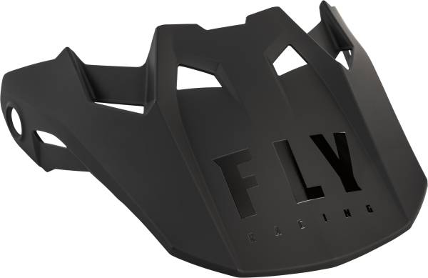 FLY RACING - FORMULA CARBON SOLID HELMET VISOR MATTE BLACK CARBON XL-2X - Image 1