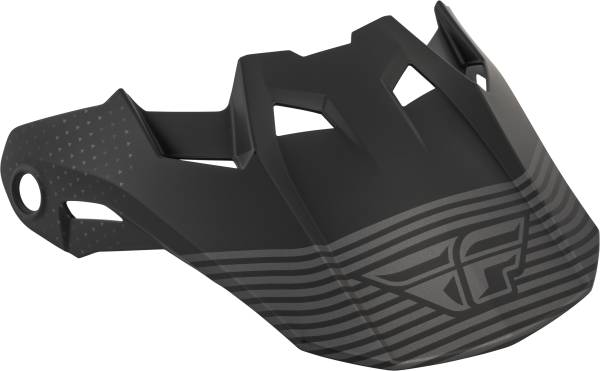 FLY RACING - FORMULA CC PRIMARY HELMET VISOR MATTE GREY/BLACK YL-SM - Image 1