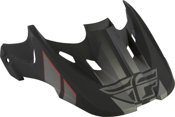 FLY RACING - KINETIC IMPULSE HELMET VISOR GREY/BLACK - Image 1