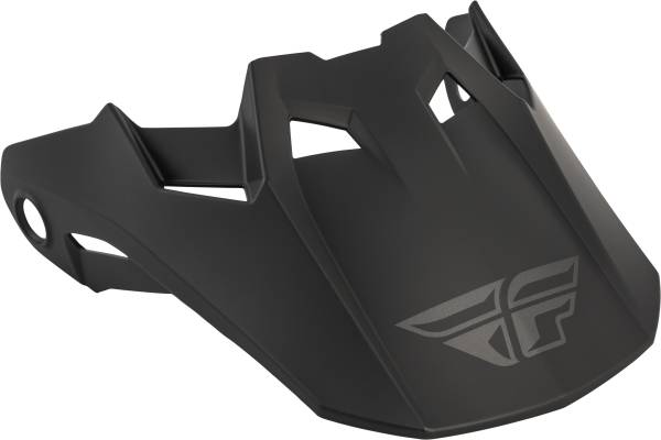 FLY RACING - FORMULA CC SOLID HELMET VISOR MATTE BLACK XL-2X - Image 1