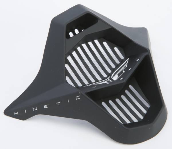 FLY RACING - KINETIC FULLSPEED HELMET MOUTHPIECE BLACK/HI-VIS - Image 1