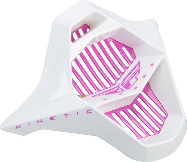 FLY RACING - KINETIC FULLSPEED HELMET MOUTHPIECE PINK/BLACK/WHITE - Image 1