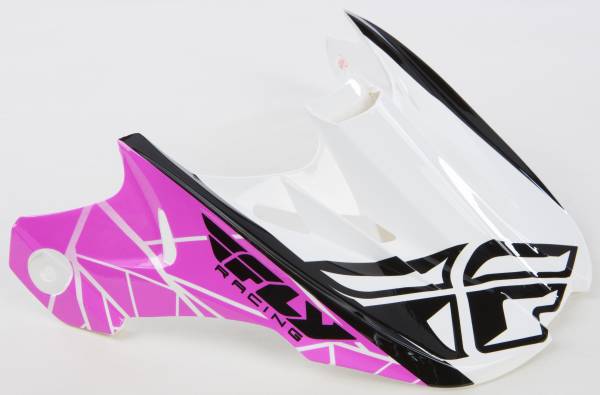 FLY RACING - KINETIC CRUX VISOR PINK/BLACK/WHITE - Image 1