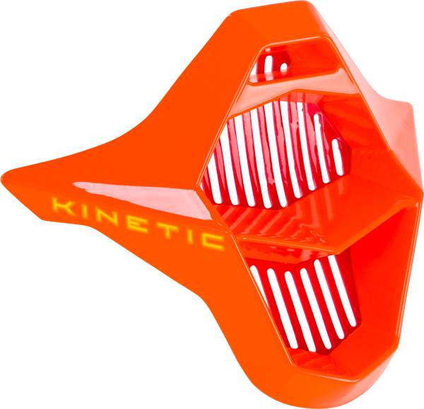 FLY RACING - KINETIC SHOCKED HELMET MOUTHPIECE RED/YELLOW - Image 1