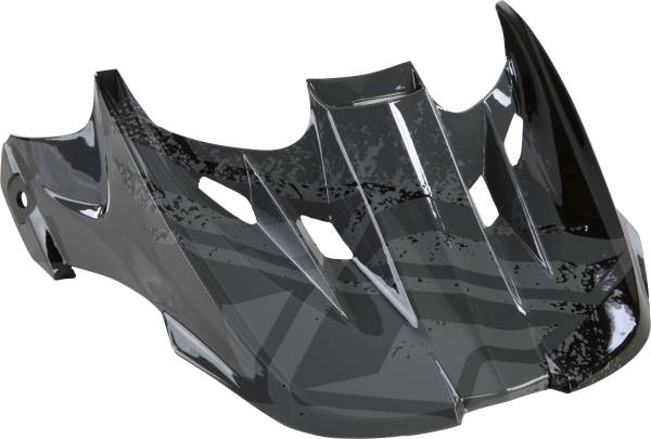 FLY RACING - KINETIC BURN VISOR GREY/BLACK - Image 1