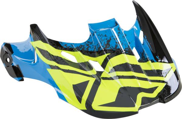 FLY RACING - KINETIC BURN VISOR BLUE/BLACK - Image 1