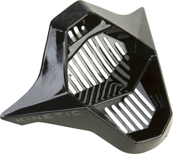 FLY RACING - KINETIC BURNISH MOUTHPIECE GREY/BLACK - Image 1