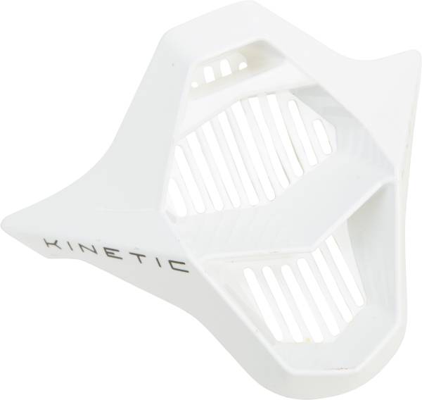 FLY RACING - KINETIC BURNISH MOUTHPIECE BLACK/WHITE - Image 1