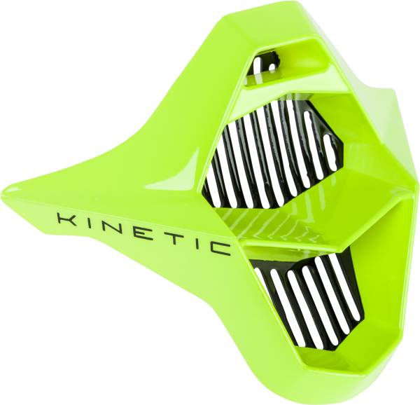 FLY RACING - KINETIC SHARP HELMET MOUTHPIECE BLACK/HI-VIS - Image 1