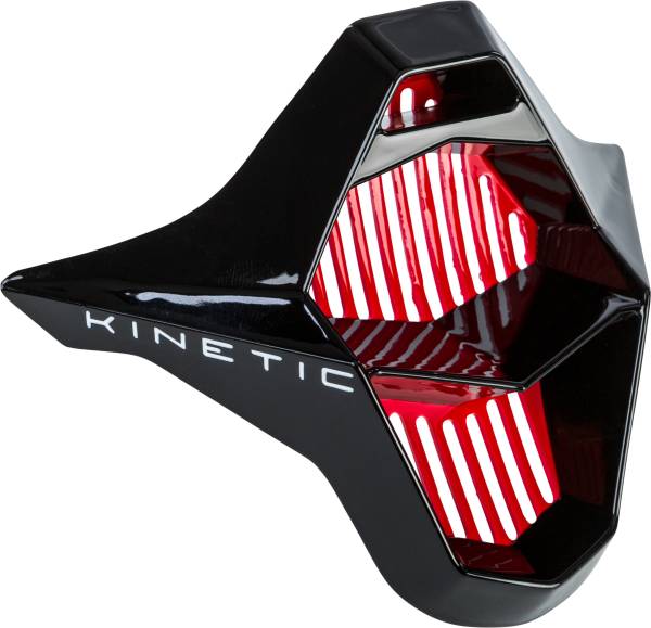 FLY RACING - KINETIC SHARP HELMET MOUTHPIECE RED/BLACK - Image 1