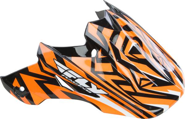 FLY RACING - F2 CARBON SNOW VISOR ORANGE - Image 1