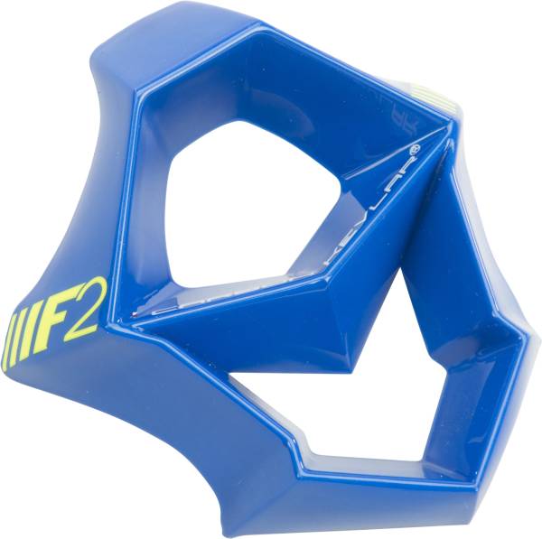 FLY RACING - HMK F2 REPLACEMENT MOUTHPIECE BLUE/HI-VIS - Image 1