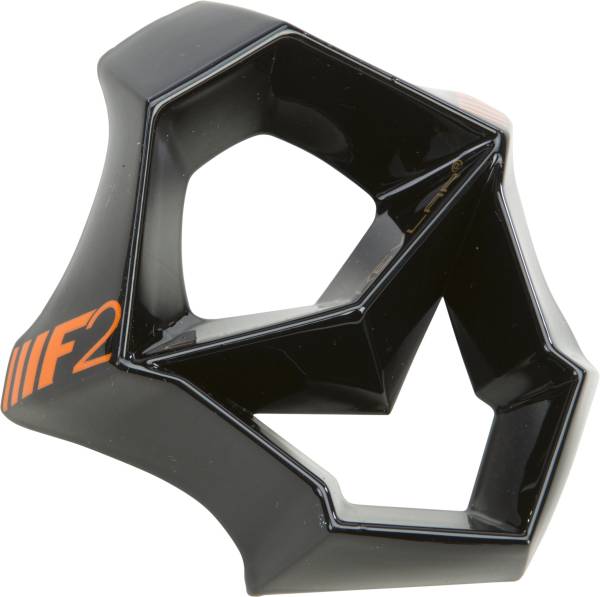 FLY RACING - HMK F2 REPLACEMENT MOUTHPIECE BLACK/ORANGE - Image 1