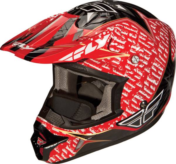 FLY RACING - AURORA HELMET RED 2X - Image 1