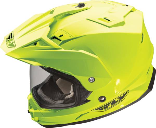 FLY RACING - TREKKER HELMET HI-VIS YELLOW XS - Image 1