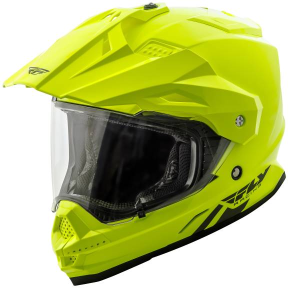 FLY RACING - TREKKER SOLID HELMET HI-VIS XS - Image 1