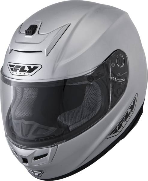 FLY RACING - PARADIGM HELMET SOLID SILVER XS - Image 1