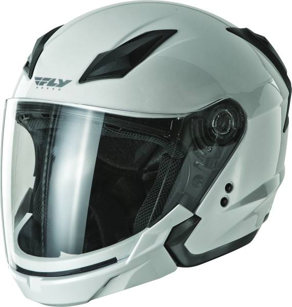 FLY RACING - TOURIST SOLID HELMET PEARL WHITE XS - Image 1