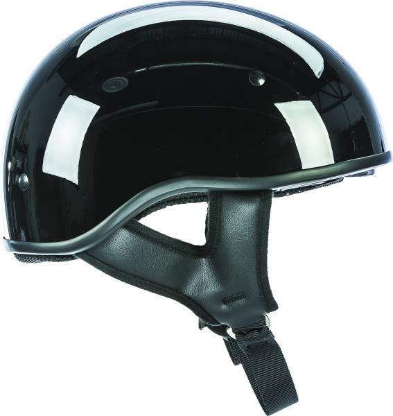 FLY RACING - .357 SOLID HALF HELMET BLACK 2X - Image 1