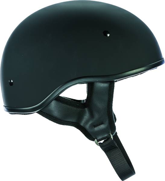 FLY RACING - .357 SOLID HALF HELMET MATTE BLACK 2X - Image 1