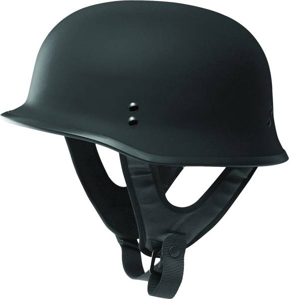 FLY RACING - 9MM GERMAN BEANIE HELMET MATTE BLACK XS - Image 1