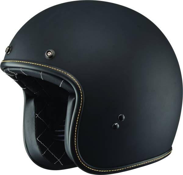 FLY RACING - .38 RETRO HELMET MATTE BLACK 2X - Image 1