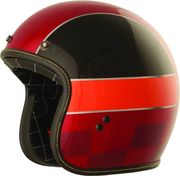 FLY RACING - .38 WINNER HELMET RED/BLACK/ORANGE 2X - Image 1