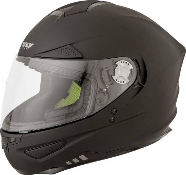 FLY RACING - LUXX SOLID HELMET MATTE BLACK XS - Image 1