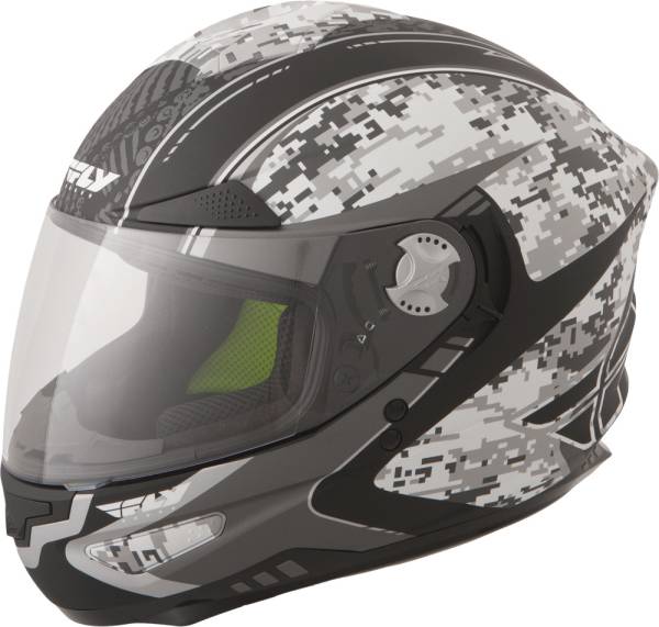 FLY RACING - LUXX CAMO HELMET GREY 2X - Image 1