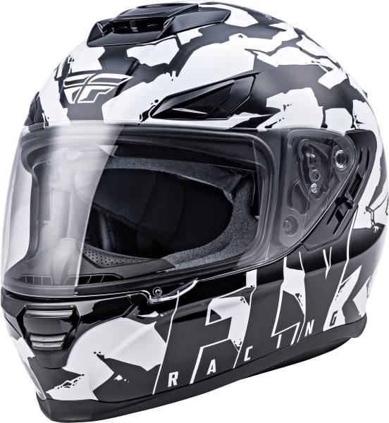 FLY RACING - SENTINEL AMBUSH HELMET CAMO/BLACK/WHITE XS - Image 1