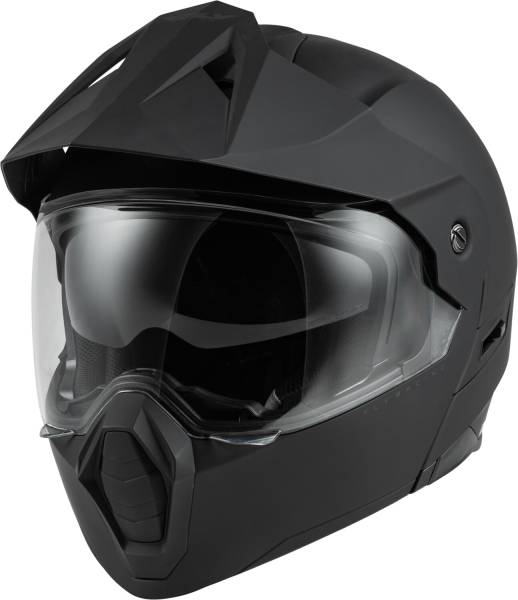 FLY RACING - ODYSSEY ADVENTURE MODULAR HELMET MATTE BLACK XS - Image 1