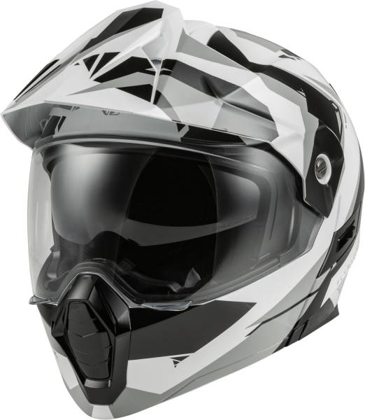 FLY RACING - ODYSSEY SUMMIT HELMET BLACK/WHITE/GREY 2X - Image 1