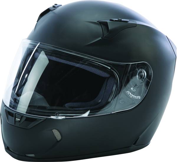 FLY RACING - REVOLT SOLID HELMET MATTE BLACK XS - Image 1