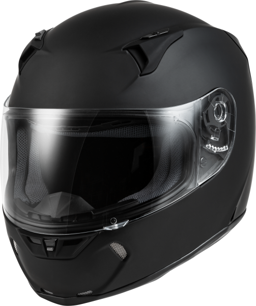 FLY RACING - REVOLT SOLID HELMET ECE MATTE BLACK XS - Image 1