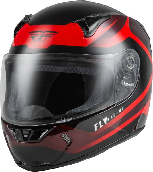 FLY RACING - REVOLT RUSH HELMET RED/BLACK 2X - Image 1