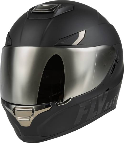 FLY RACING - SENTINEL RECON HELMET MATTE BLACK/CHARCOAL CHROME 2X - Image 1