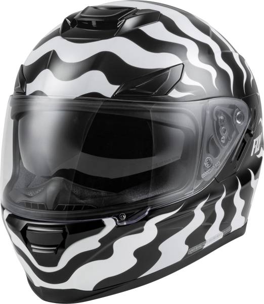 FLY RACING - SENTINEL VENOM HELMET WHITE/BLACK 2X - Image 1