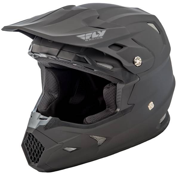 FLY RACING - TOXIN SOLID HELMET MATTE BLACK 2X - Image 1