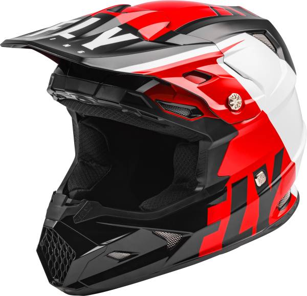 FLY RACING - TOXIN TRANSFER HELMET RED/BLACK/WHITE 2X - Image 1