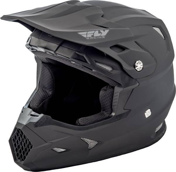 FLY RACING - TOXIN SOLID HELMET MATTE BLACK XS - Image 1