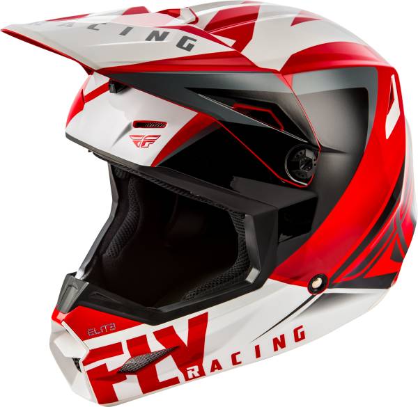 FLY RACING - ELITE VIGILANT HELMET RED/BLACK XS - Image 1