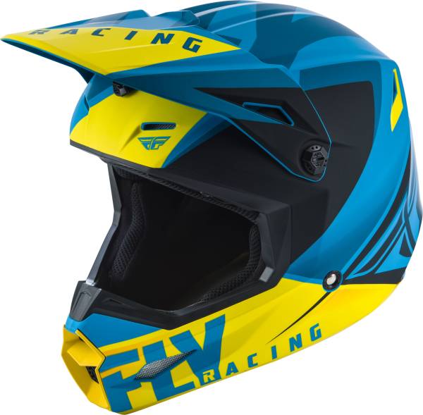 FLY RACING - ELITE VIGILANT HELMET BLUE/BLACK XS - Image 1