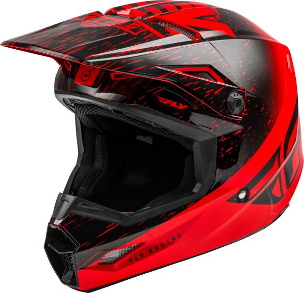 FLY RACING - KINETIC K120 HELMET RED/BLACK 2X - Image 1