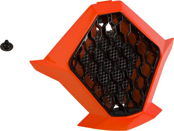 FLY RACING - TOXIN EMBARGO HELMET MOUTHPIECE ORANGE/BLACK - Image 1