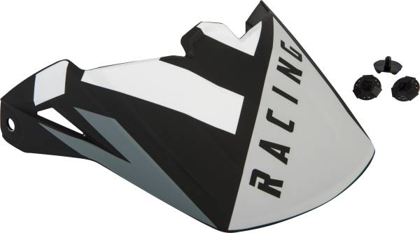 FLY RACING - ELITE VIGILANT HELMET VISOR BLACK/GREY - Image 1