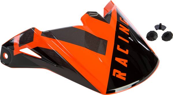 FLY RACING - ELITE VIGILANT HELMET VISOR ORANGE/BLACK - Image 1