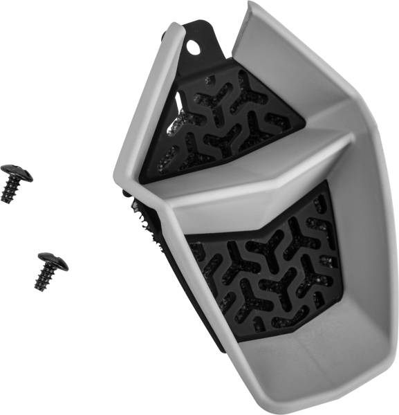 FLY RACING - ELITE VIGILANT HELMET MOUTHPIECE MATTE BLACK/GREY - Image 1