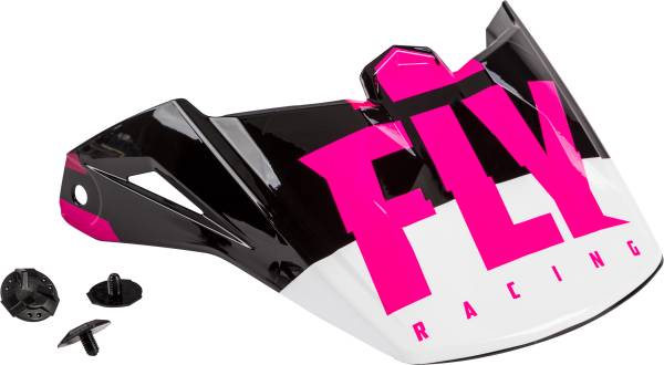 FLY RACING - KINETIC THRIVE HELMET VISOR PINK/BLACK/WHITE - Image 1