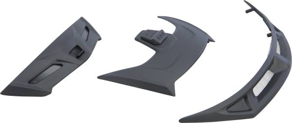 FLY RACING - PARADIGM VENT KIT MATTE BLACK - Image 1