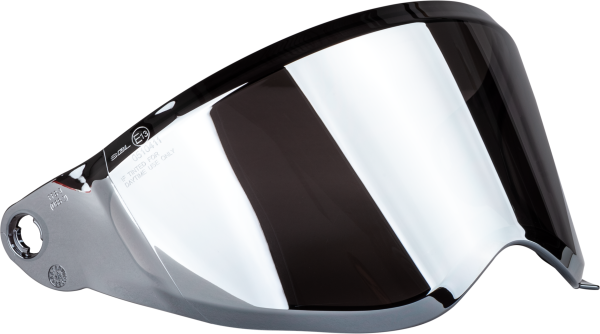 FLY RACING - TREKKER HELMET FACE SHIELD SILVER IRIDIUM - Image 1